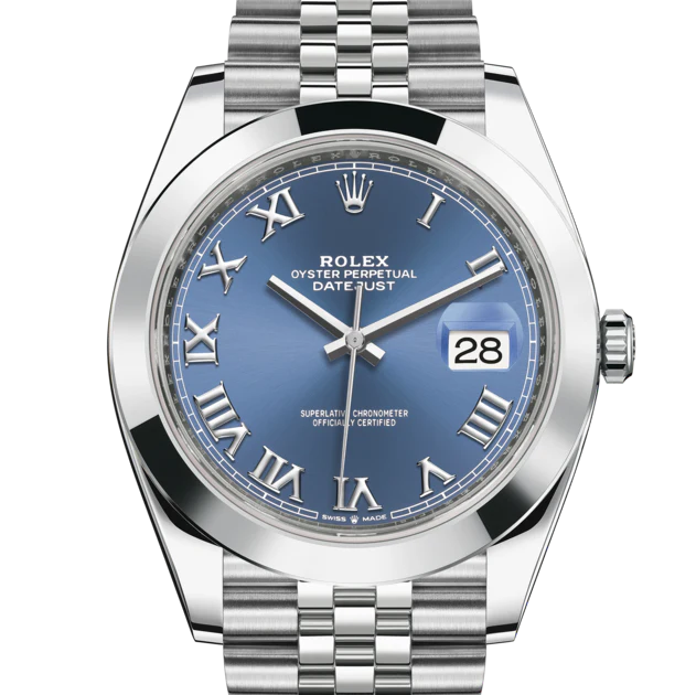 Montre Rolex - Datejust Bleu