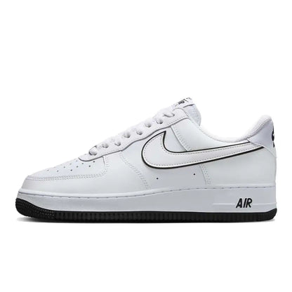 Air Force 1 "Outline Swoosh White Black"