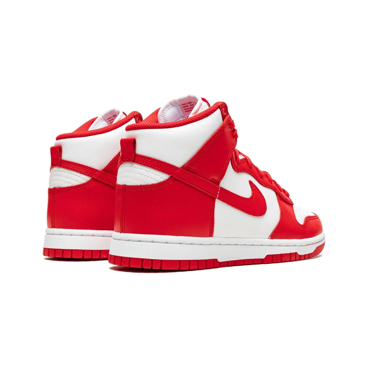 Dunk High "White / University Red"