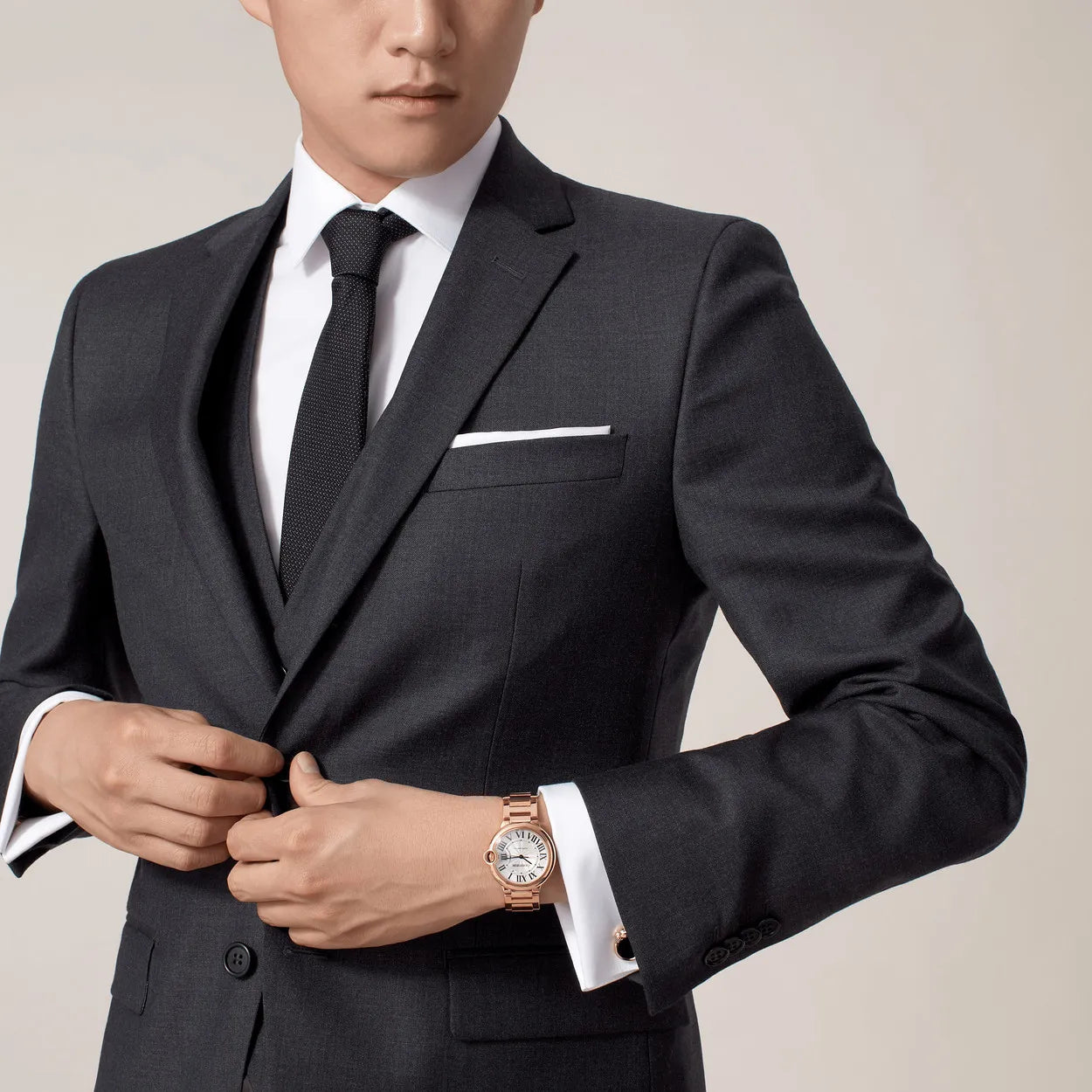 Montre Cartier - Ballon Bleu OR ROSE 36mm