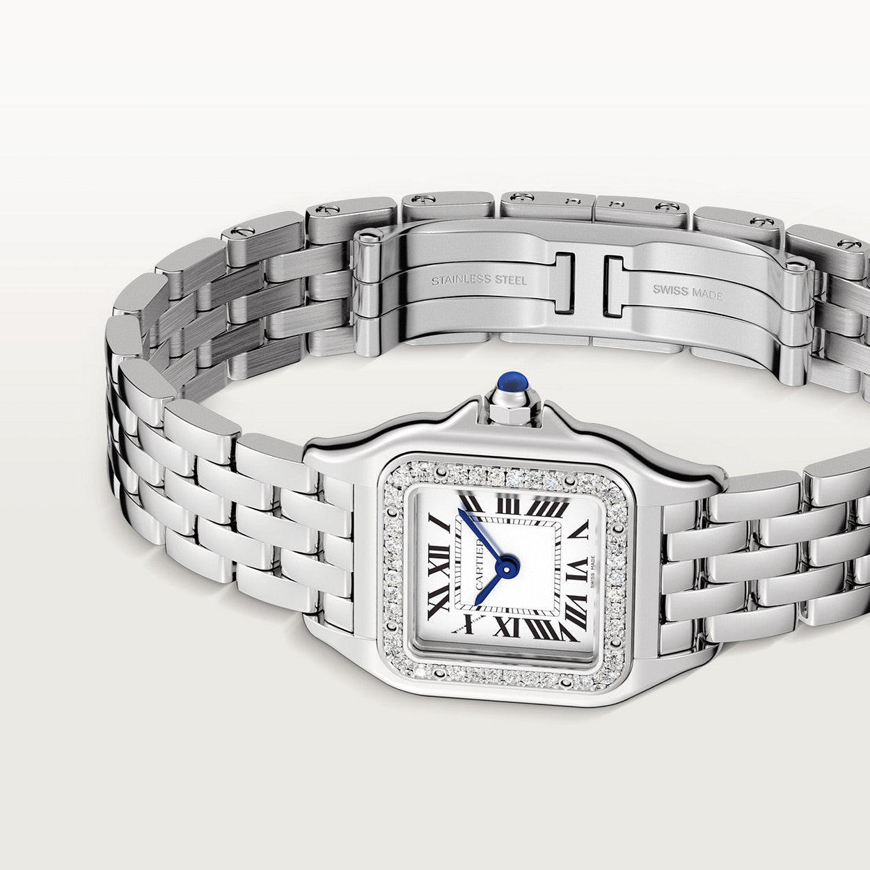 Montre Cartier - Panthère Sertie Argenté