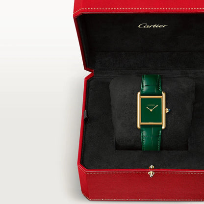 Montre Cartier - Tank Louis Cartier "Vert"
