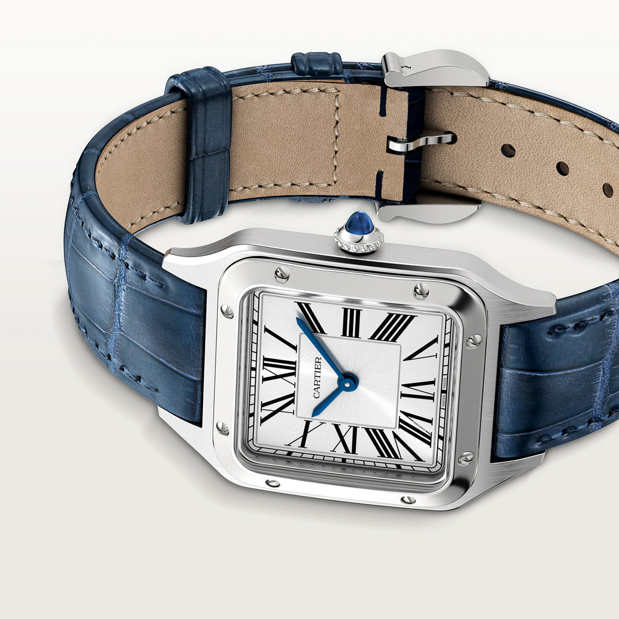 Montre Cartier - Santos Bleu Marine
