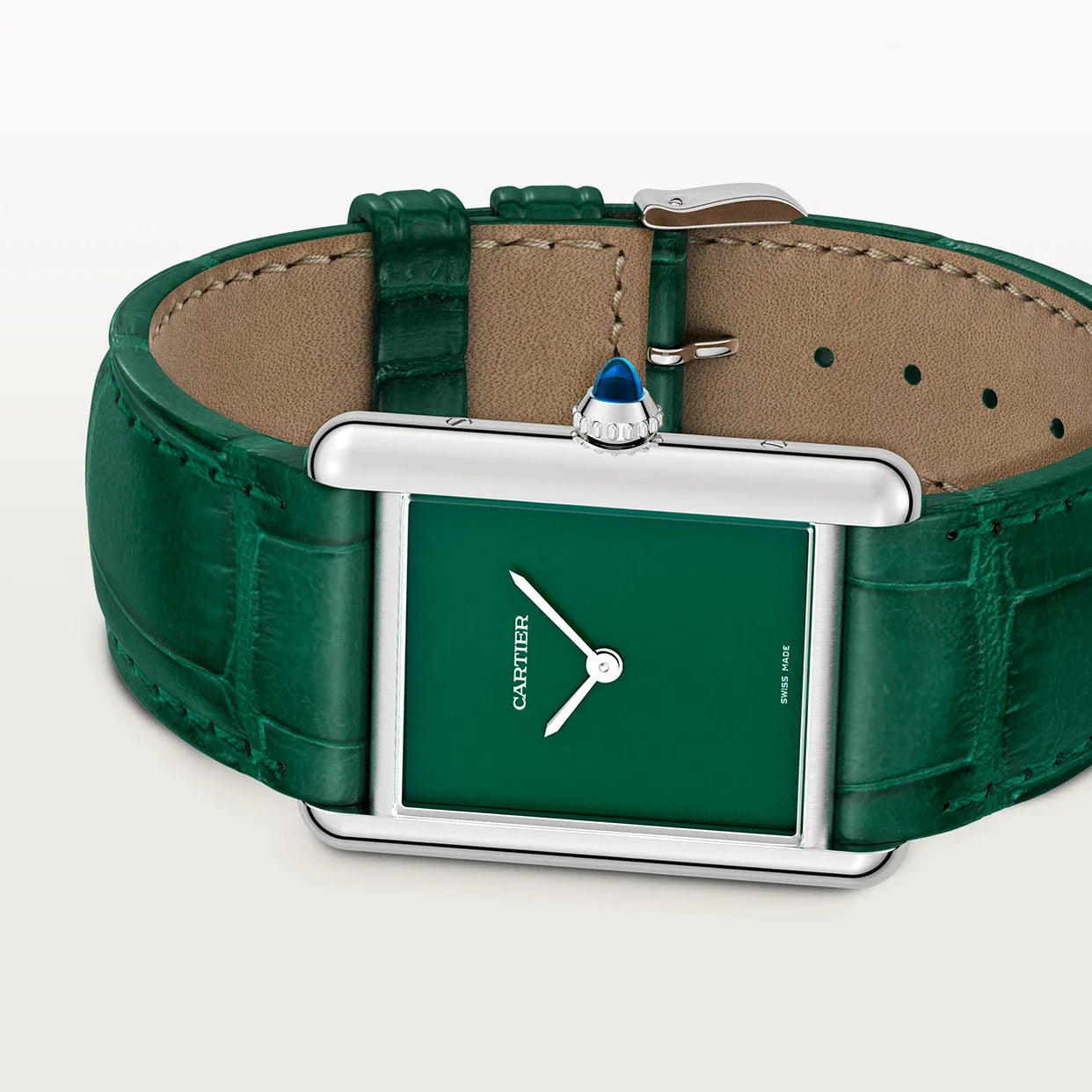 Montre Cartier - Tank Must "Vert"