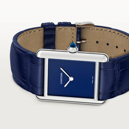 Montre Cartier - Tank Must "Bleu"