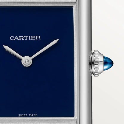 Montre Cartier - Tank Must "Bleu"